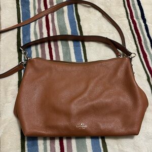 Kate Spade Tan Leather Shoulder Bag